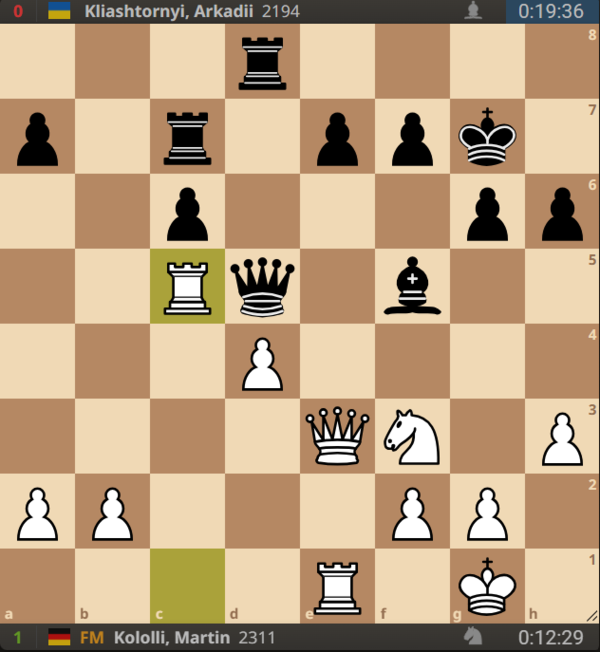 Martin Kololli vs Arkadii Kliashtornyi, ODJM A R4 Dia 1
