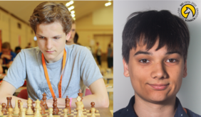 GM Luis Engel und IM Valentin Buckels