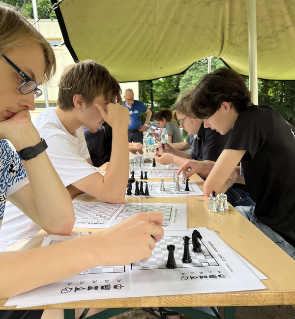 Schachrallye mit Manfred