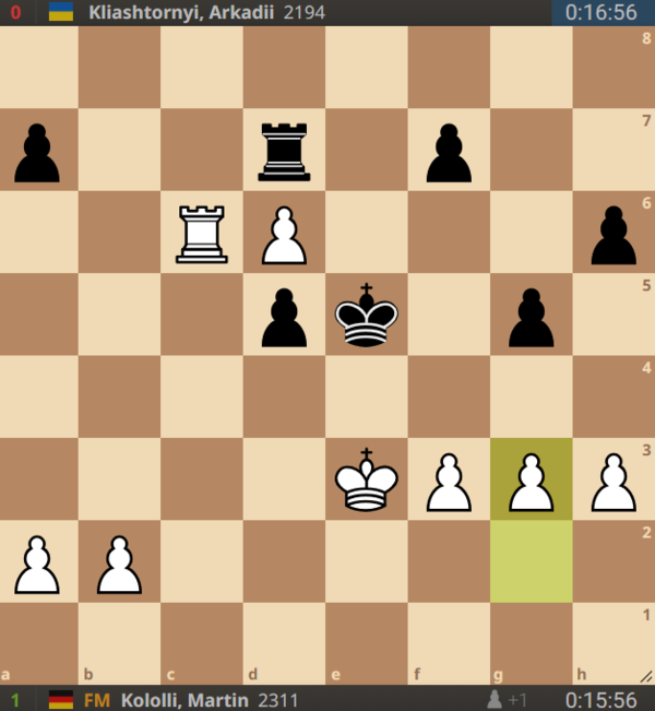 Martin Kololli vs Arkadii Kliashtornyi, ODJM A R4 Dia 2