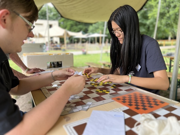 Schachrallye mit Leonard und Jiahui