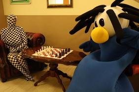 Match der Schachlegenden: Morph gegen Chessy