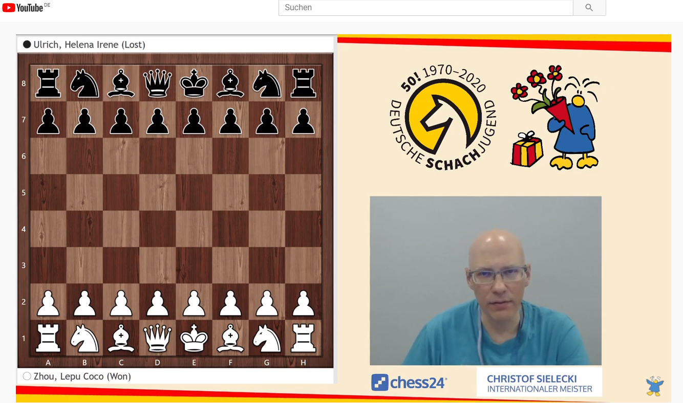 ChessyTV: Christofs Rundenbericht