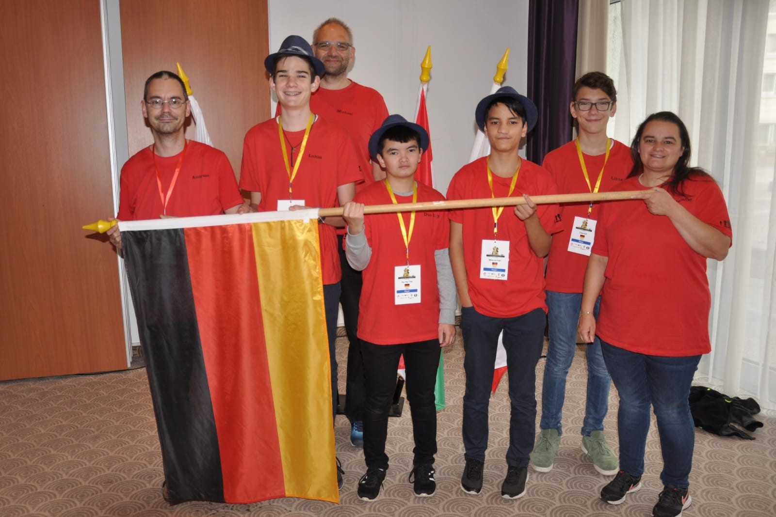 „Deutschland Jugend“ Jugendmannschaftsweltmeister der Menschen mit Behinderung